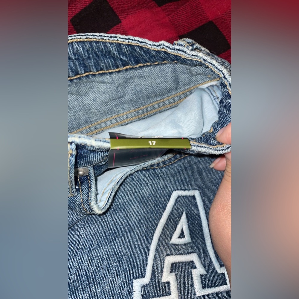 Jeans with patches